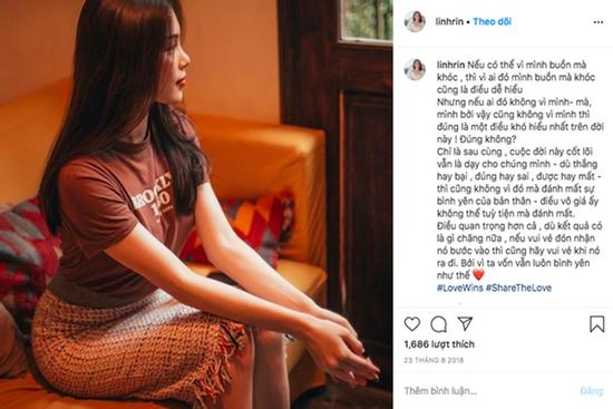 Linh Rin thừa nhận rạn nứt tình cảm với thiếu gia Phillip Nguyễn, cần thời gian để suy nghĩ thêm