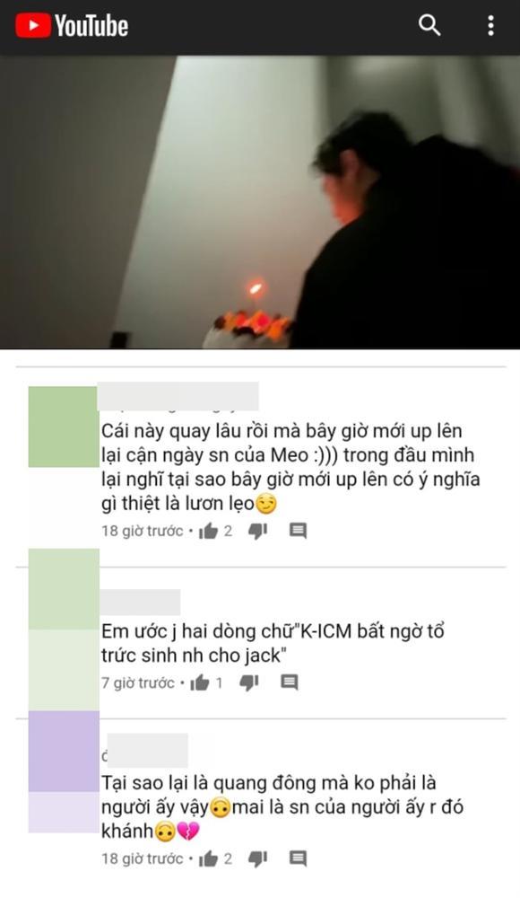 Đăng clip mừng sinh nhật Quang Đông cận kề ngày sinh của Jack KICM có ý  gì đây  Nhạc Việt  Việt Giải Trí