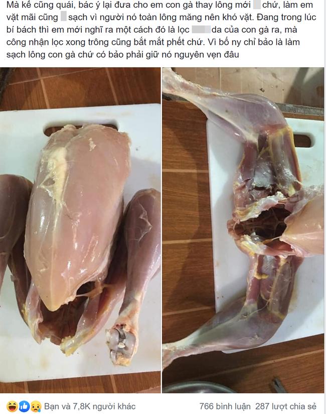 Những màn ra mắt nhà người yêu căng đét: Vặt lông gà tới sạch cả da, kho cá thì chọn trúng nguyên liệu bạc triệu nhìn mà tức-1