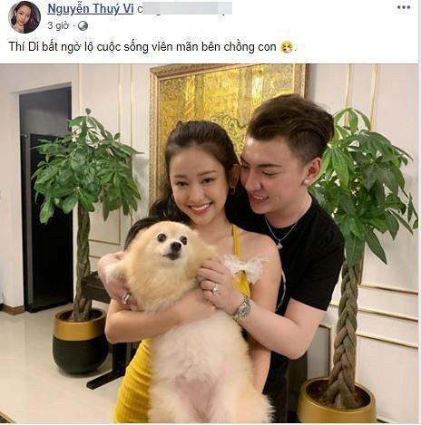 Thúy Vi bất ngờ công khai đã có chồng con, ngoại hình ông xã mới đáng để dân mạng xôn xao bàn tán-3