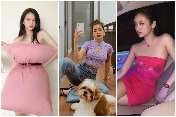 Sam diện áo xuyên thấu - Thiều Bảo Trâm bất ngờ phô diễn vòng 1 phổng phao-11