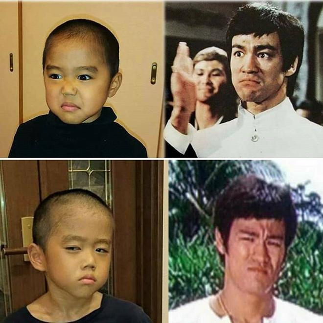 Lý Tiểu Long nhí 9 tuổi có cơ bắp rắn chắc nhờ kiên trì khổ luyện-9