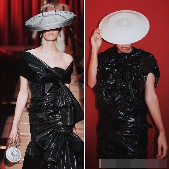 Hết dùng gối làm váy, cư dân mạng lại nảy nhiều ý tưởng cosplay trang phục từ sàn diễn-5