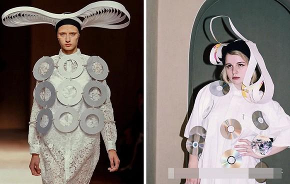 Hết dùng gối làm váy, cư dân mạng lại nảy nhiều ý tưởng cosplay trang phục từ sàn diễn-6