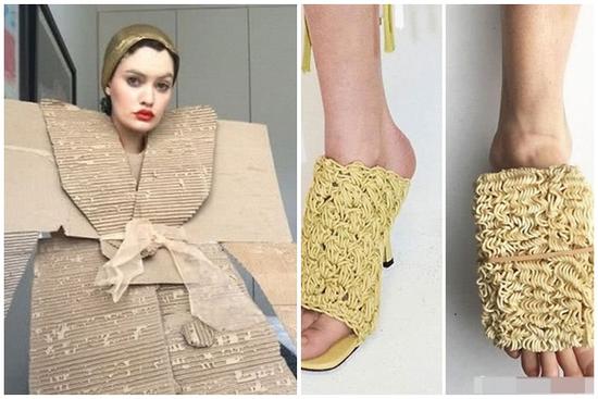 Hết dùng gối làm váy, cư dân mạng lại nảy nhiều ý tưởng cosplay trang phục từ sàn diễn