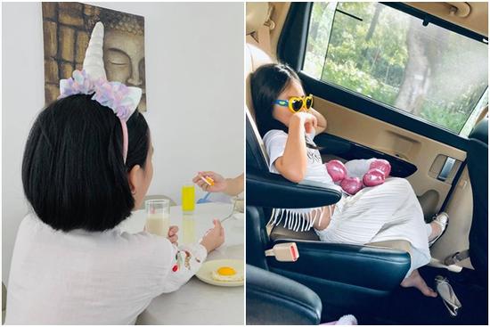 Ngạc nhiên với ngoại hình phổng phao của con gái Công Vinh - Thủy Tiên