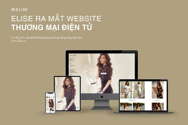 Thời trang Elise ra mắt website thương mại điện tử-1