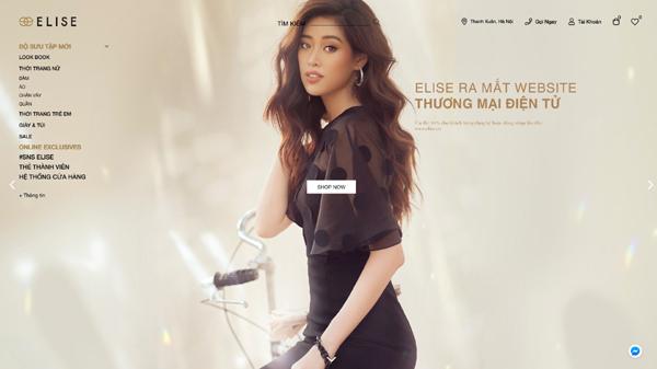Thời trang Elise ra mắt website thương mại điện tử-3