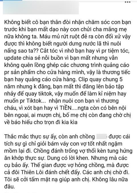 Ốc Thanh Vân bức xúc khi bị lăng mạ, sự việc liên quan cố diễn viên Mai Phương-3