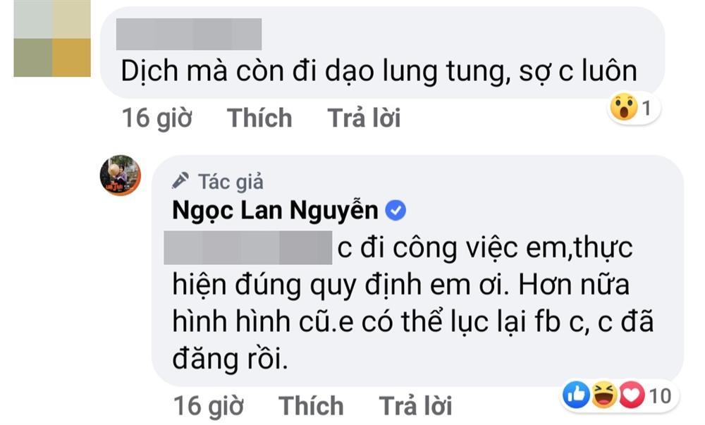 Ngọc Lan bị chỉ trích phát ngôn bất nhất với hành động giữa mùa dịch Covid-19-2