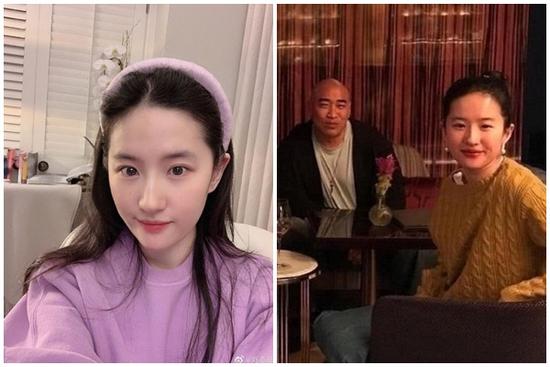 Chơi cả cây tím lịm, Lưu Diệc Phi còn gây sốc bởi mặt mộc không tì vết