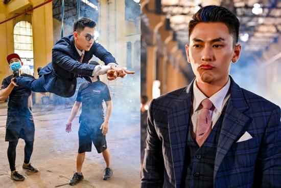 Isaac vẫn đẹp bất chấp bị treo lên cao hay bay trên không trong phim hành động