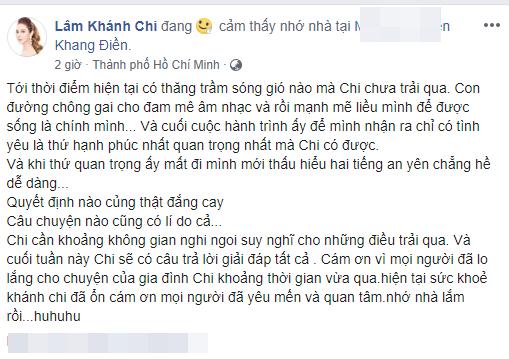 Lâm Khánh Chi: Quyết định nào cũng thật đắng cay-2