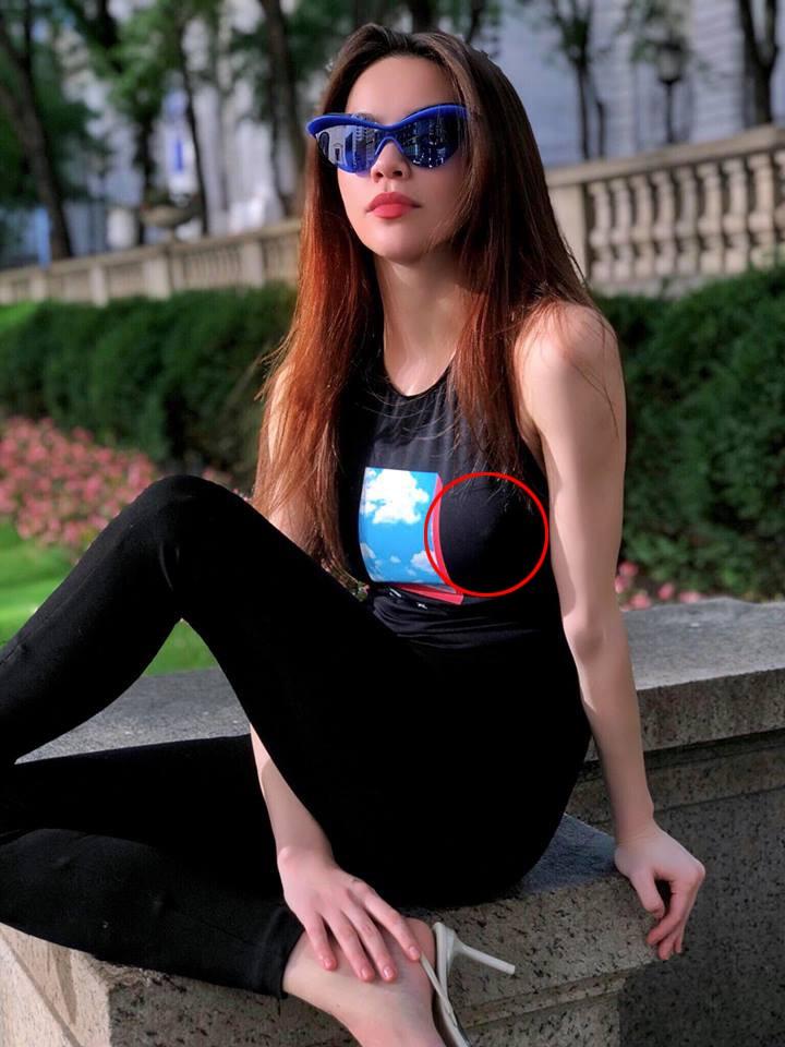 Hồ Ngọc Hà nghiện thả rông, lại một lần nữa lộ điểm nhạy cảm với áo mỏng-8