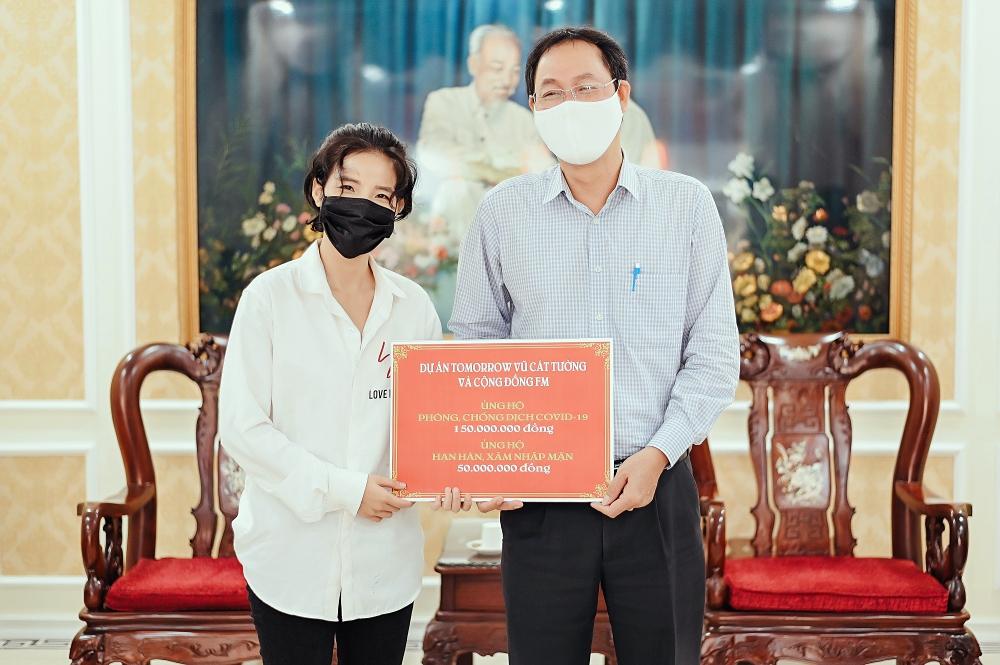 Vũ Cát Tường ủng hộ 200 triệu cho quỹ chống dịch Covid-19 và hạn mặn miền Tây-2