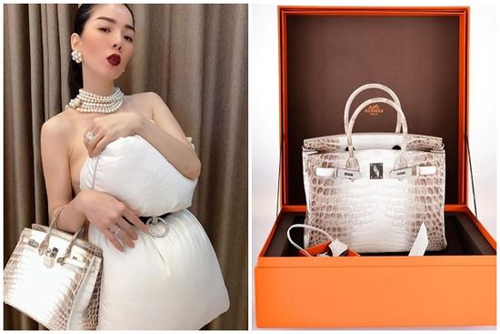 Lệ Quyên đu trend lấy váy làm gối muộn nhưng bộ phụ kiện giá bằng cả căn biệt thự thì 'vô đối'