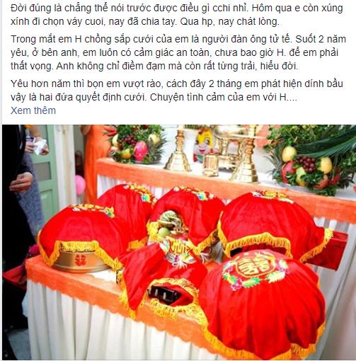 Thiệp mời đã phát lại đang mang bầu, cô gái vẫn kiên quyết hủy hôn sau câu nói của người chồng sắp cưới bội bạc-1