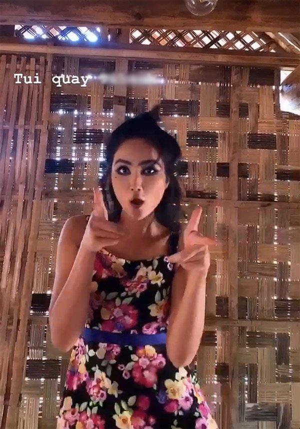 Quay clip biến hình theo cách riêng, H’Hen Niê làm fans lầm tưởng bị make up hỏng-2