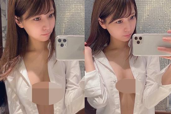 Mặc áo cố tình không cài cúc, cô gái trẻ làm người xem tranh cãi gắt khi lộ nguyên vòng 1