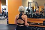 Cụ bà hơn 70 tuổi giảm 25 kg nhờ chăm chỉ tập gym như thanh niên