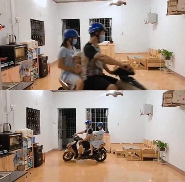 Khi vợ con đòi đi chơi mà vẫn đang trong thời gian cách ly, đây là cách ông chồng bá đạo mua vui-3