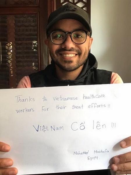 Người nước ngoài đồng loạt nhắn ‘Cảm ơn Việt Nam’ giữa mùa dịch-3