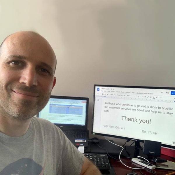 Người nước ngoài đồng loạt nhắn ‘Cảm ơn Việt Nam’ giữa mùa dịch-7