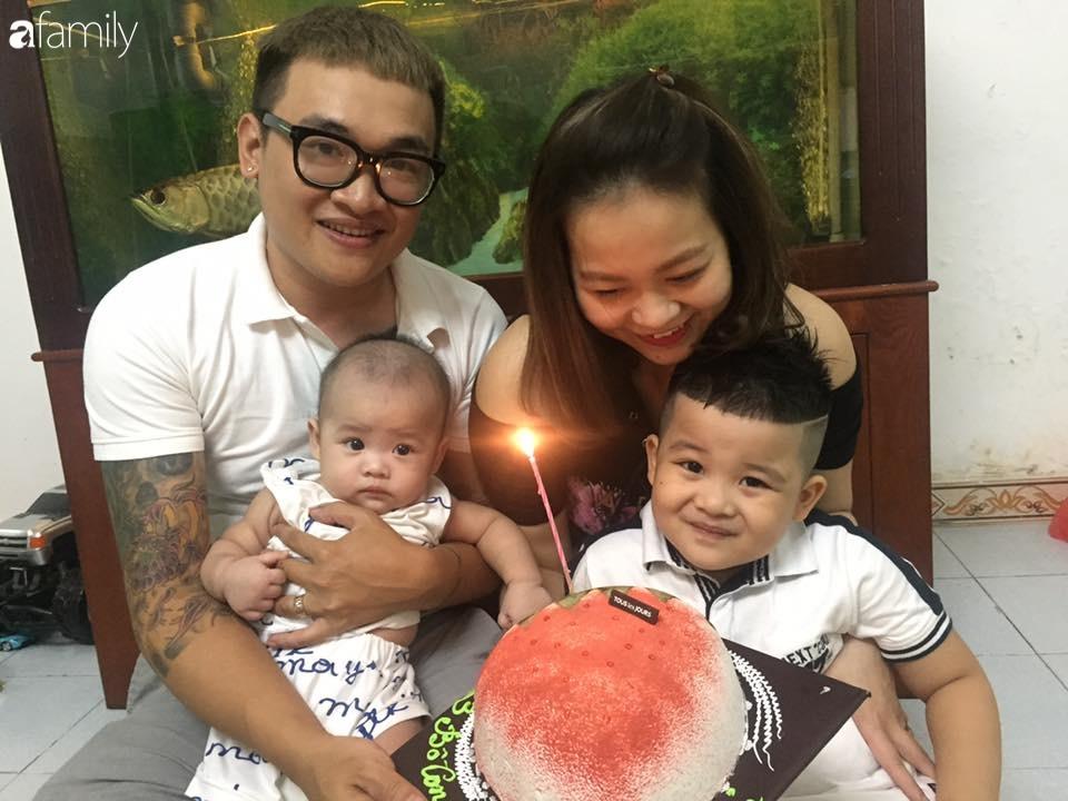 Thương vợ mang nặng đẻ đau 2 lần, ông bố trẻ Hà Nội âm thầm xăm vết sẹo mổ y hệt vợ động viên bà xã-7