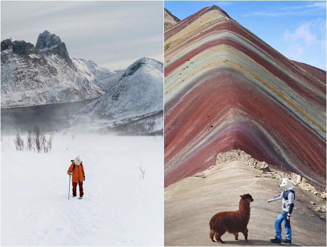 Sốt xình xịch với bộ ảnh du lịch trong nhà mùa dịch của ông bố trẻ điển trai-2