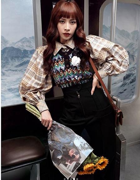 Chi Pu - Châu Bùi ăn đứt sao Hàn khi cùng diện thiết kế của Louis Vuitton-3