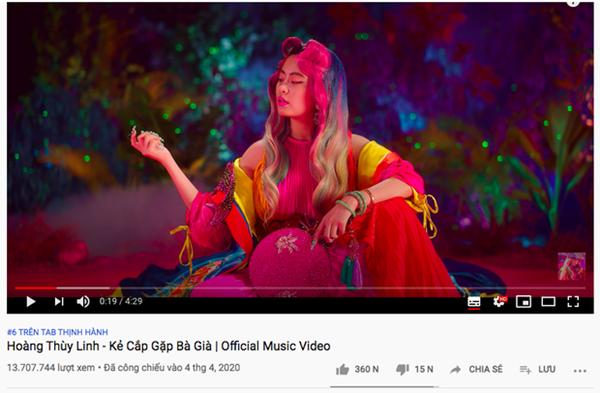 Khổ thân Hoàng Thùy Linh: Vừa #1 không lâu đã bị combo 3 nhân vật vàng trong làng nhiều view hùa vào bắt nạt trên top trending Youtube?-2