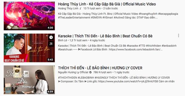 Khổ thân Hoàng Thùy Linh: Vừa #1 không lâu đã bị combo 3 nhân vật vàng trong làng nhiều view hùa vào bắt nạt trên top trending Youtube?-3