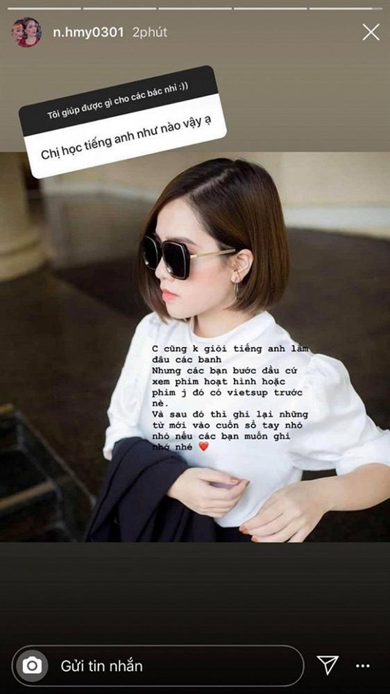 Chia sẻ bí kíp học tiếng Anh, bạn gái tin đồn Quang Hải mắc lỗi gây cười-2