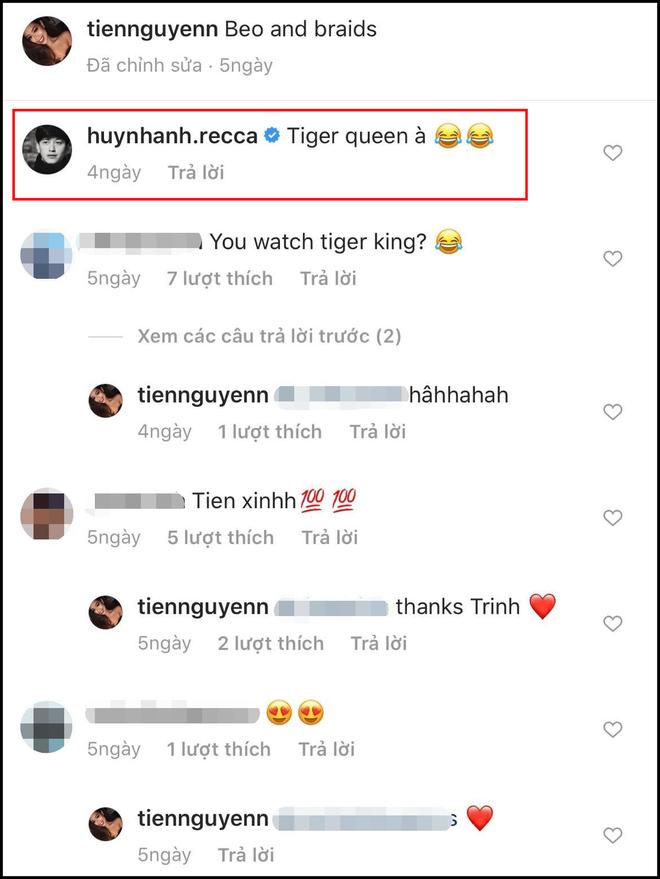Bị bắt quả tang bình luận dưới bài đăng của Tiên Nguyễn, Huỳnh Anh bị con gái tỷ phú phũ đẹp-3