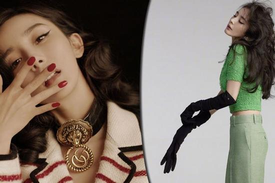 Dương Mịch gây sốt với mái tóc rối, khoe chân dài thẳng tắp trên tạp chí