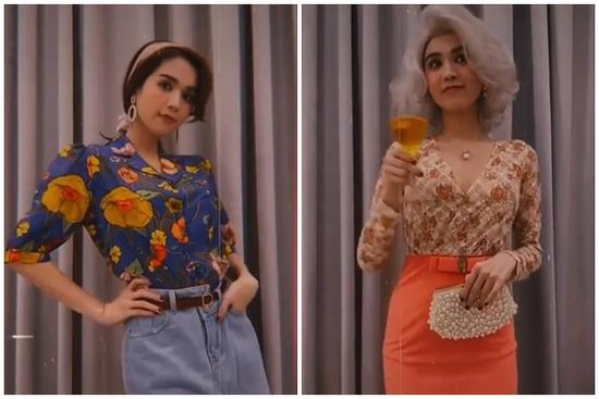 Đâu cần khỏa thân sexy, có một quý cô Ngọc Trinh thập niên 80s vẫn sang hết nấc