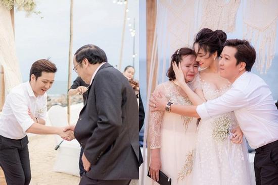 Sau gần 2 năm, hình ảnh ba mẹ Nhã Phương bật khóc trao tay con gái cho Trường Giang lần đầu công bố gây xúc động mạnh