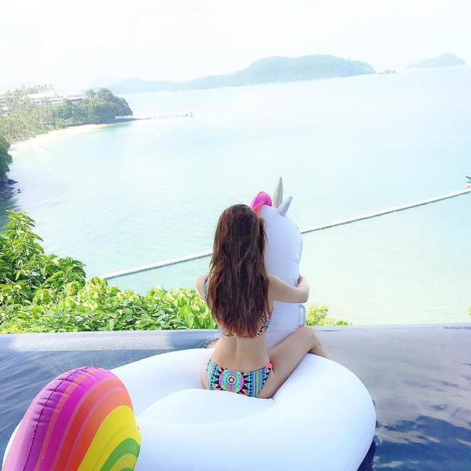 Hiếm hoi khoe ảnh diện bikini, con gái tỷ phú sòng bạc Macau mê mẩn người nhìn với 3 vòng căng đét-8