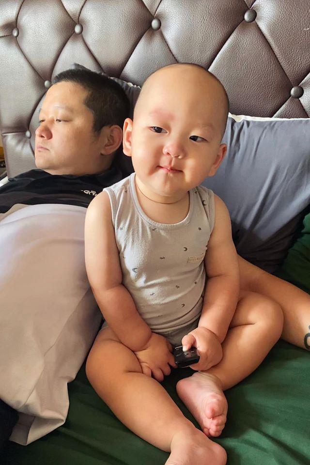 Cậu 2 nhà Trà My Idol giống bố như lột, Tăng Thanh Hà phải xuýt xoa vì quá đáng yêu-2