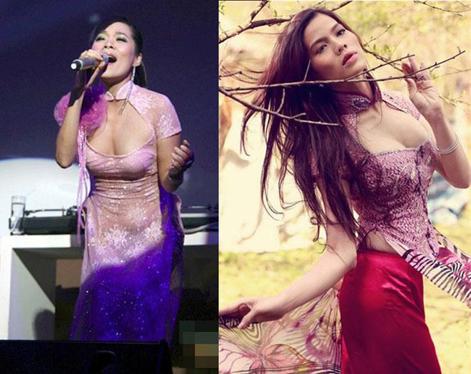 Búp bê lai xinh nổi tiếng Sài thành gây tranh cãi vì áo dài toang phần ngực-5