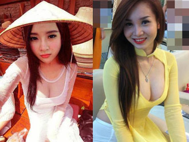 Búp bê lai xinh nổi tiếng Sài thành gây tranh cãi vì áo dài toang phần ngực-6