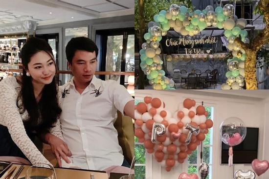 Không hổ danh đại gia, chồng Á hậu Thanh Tú chuẩn bị tiệc sinh nhật cực hoành tráng cho vợ