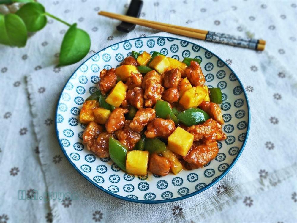 Thịt xào dứa chua ngọt vừa ngon lại đậm đà chồng con ăn 3 bát cơm vẫn thèm-7