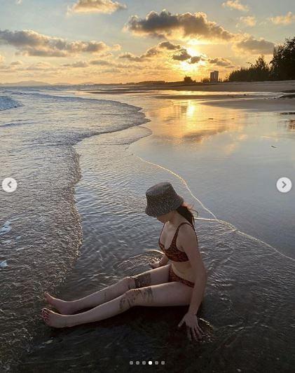 Sau quãng thời gian tập luyện nghiêm túc, hoa hậu Kỳ Duyên tự tin khoe dáng khi diện bikini-3