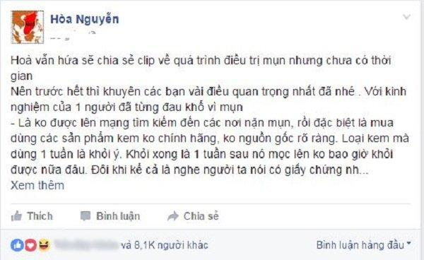 Bảnh bao như Trấn Thành, xinh đẹp như Hoà Minzy cũng không thoát khỏi lời nguyền bị mụn đeo bám-6