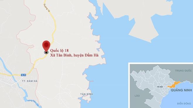 Xe container rơi xuống vực sâu gần 40 m-2