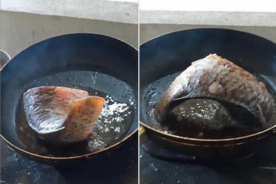 Lên mạng hỏi mẹo rán cá không bị 'cong', cô gái nhận những lời tư vấn 'cười sái quai hàm'
