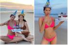 Mỗi dịp sinh nhật, Kỳ Duyên - Minh Triệu lại khiến fans lác mắt với hình bikini sexy