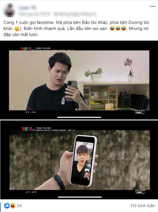 Sạn khó đỡ ở Những ngày không quên: Tóc của Bảo thay đổi sau một cái nháy mắt-1