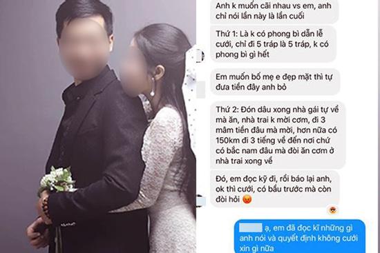 Hủy hôn sát 'giờ G' vì chú rể cò kè vài đồng tiền tráp còn xúc phạm cay nghiệt: 'Có bầu trước còn đòi hỏi'